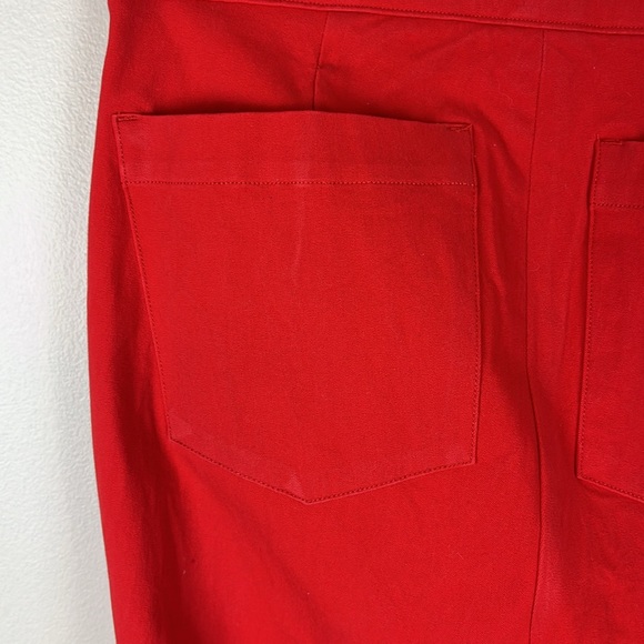 SPANX  Polished Kick Flare Pant in True Red, Size XS Tall, NWT - Picture 9 of 16